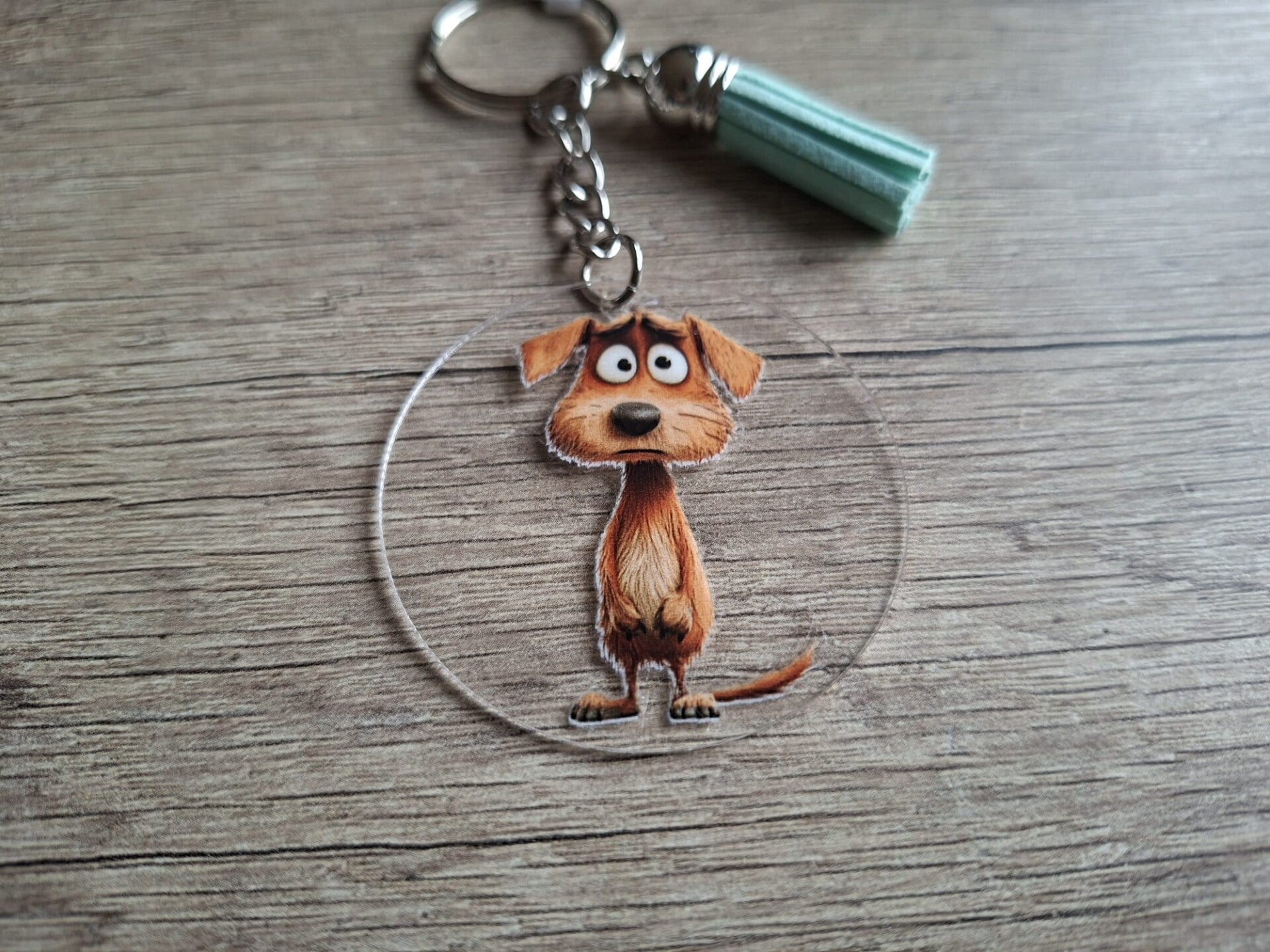 Sleutelhanger : Grappig Hondje !! 8
