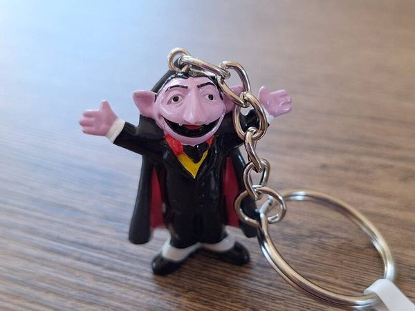 Sleutelhanger : Sesamstraat : Graaf Tel !!