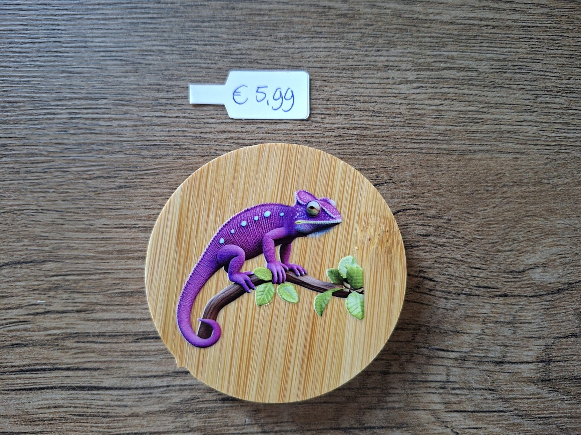 Flessen-Opener : Paarse Kameleon !! 1