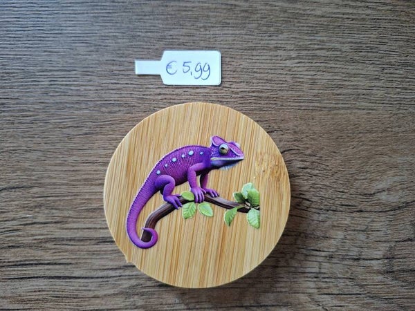 Flessen-Opener : Paarse Kameleon !! 1