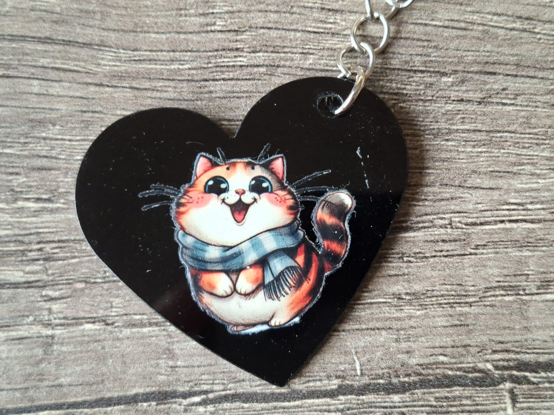 Sleutelhanger : Hart : Katje !! 1