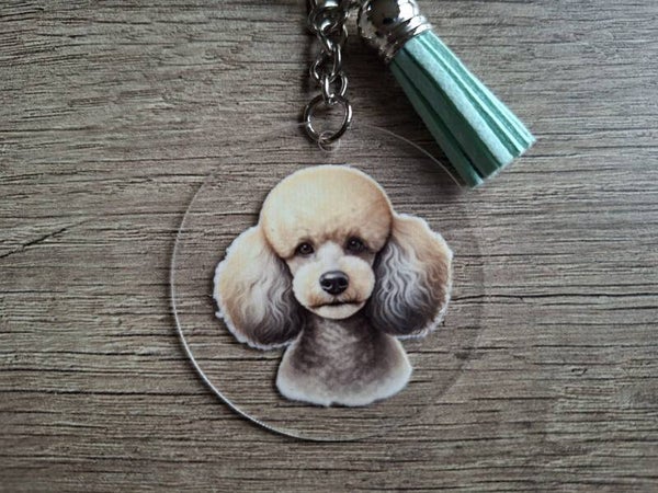 Sleutelhanger : Hondje : Poedel !!