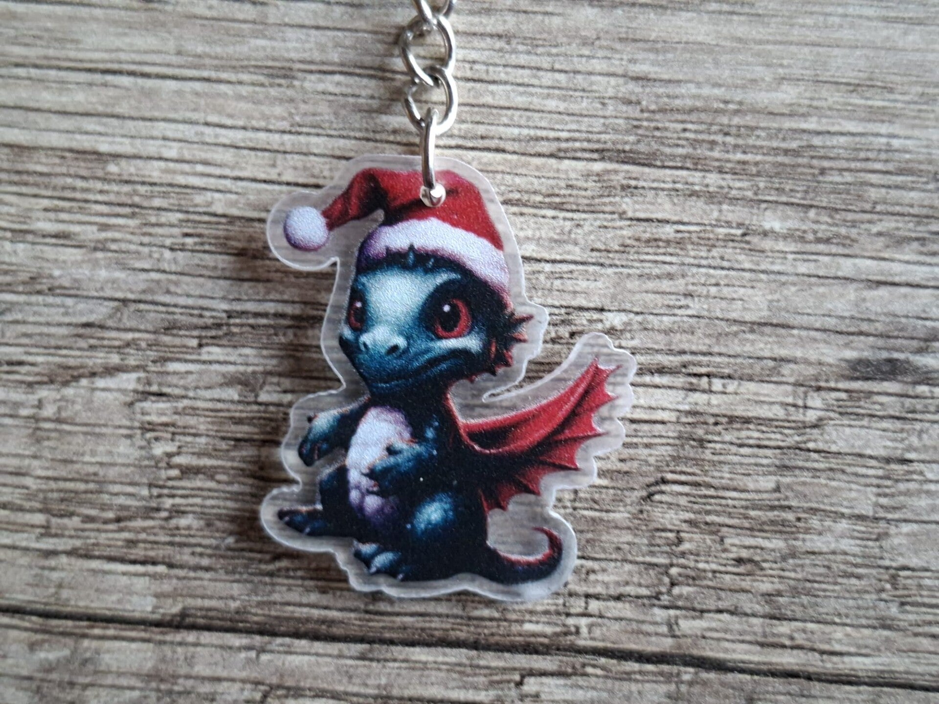 sleutelhanger : Kerst Draakje !! 10