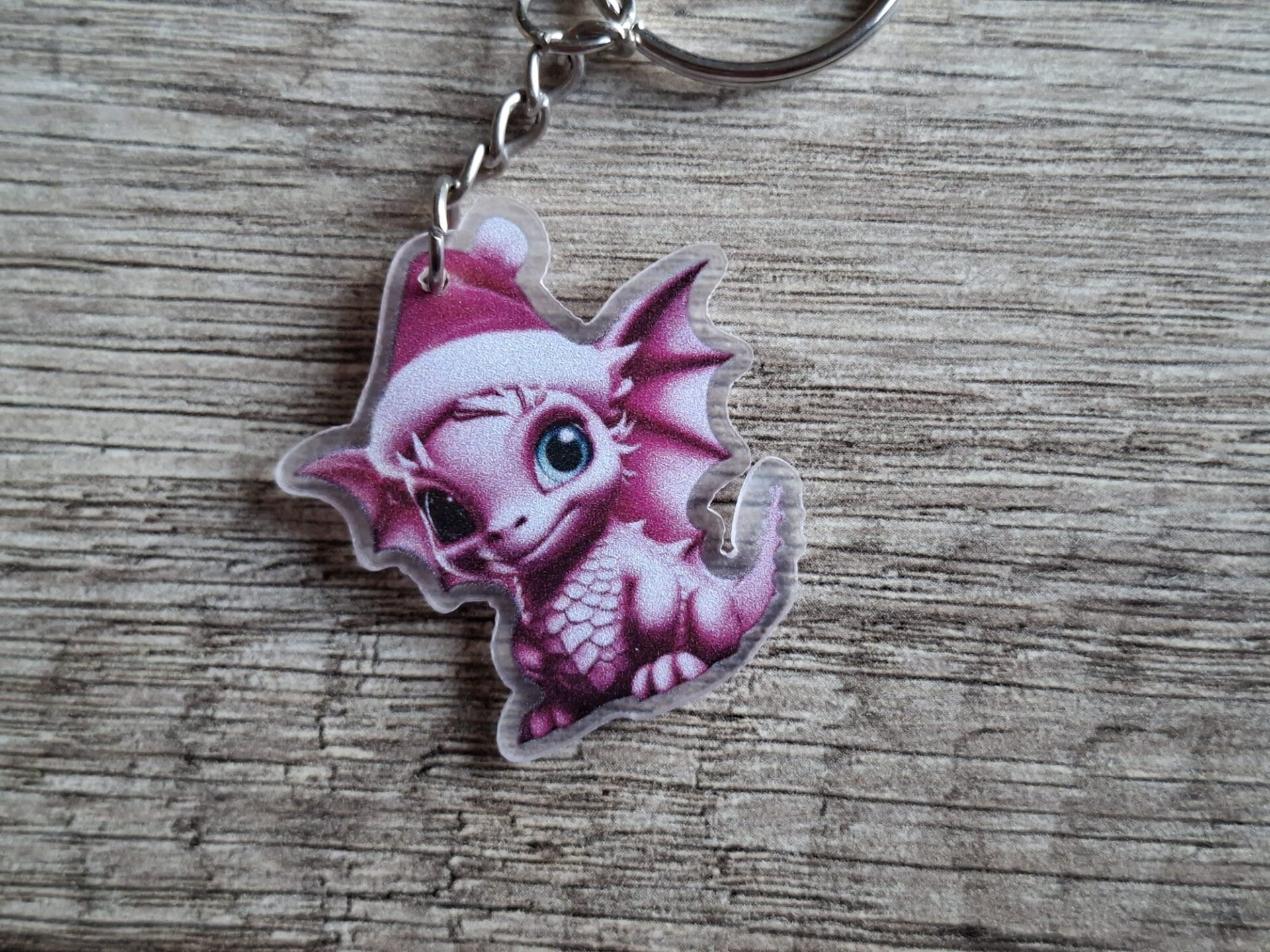 Sleutelhanger : Kerst Draakje !! 7