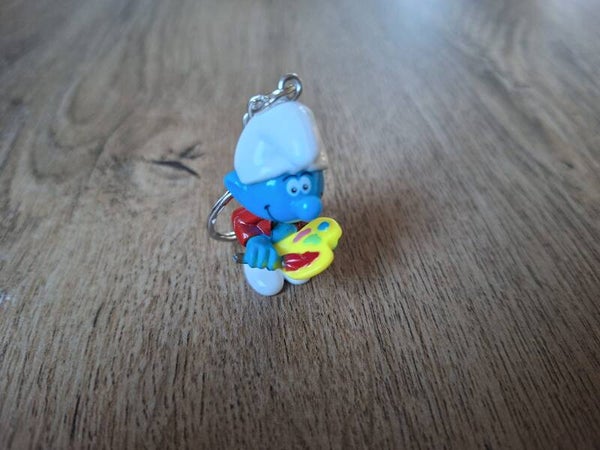 Sleutelhanger : Knutsel Smurf !! 1
