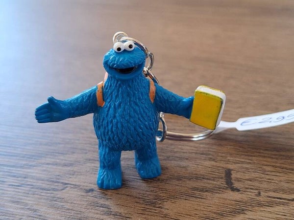 Sleutelhanger : Sesamstraat : Koekiemonster !! 1
