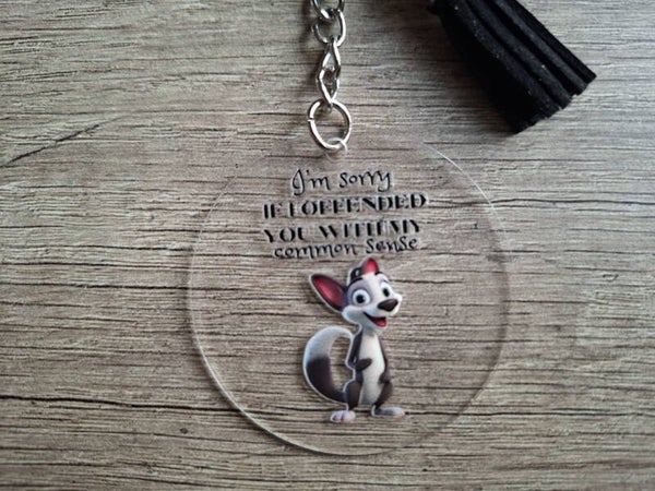 Sleutelhanger met Tekst !! 8