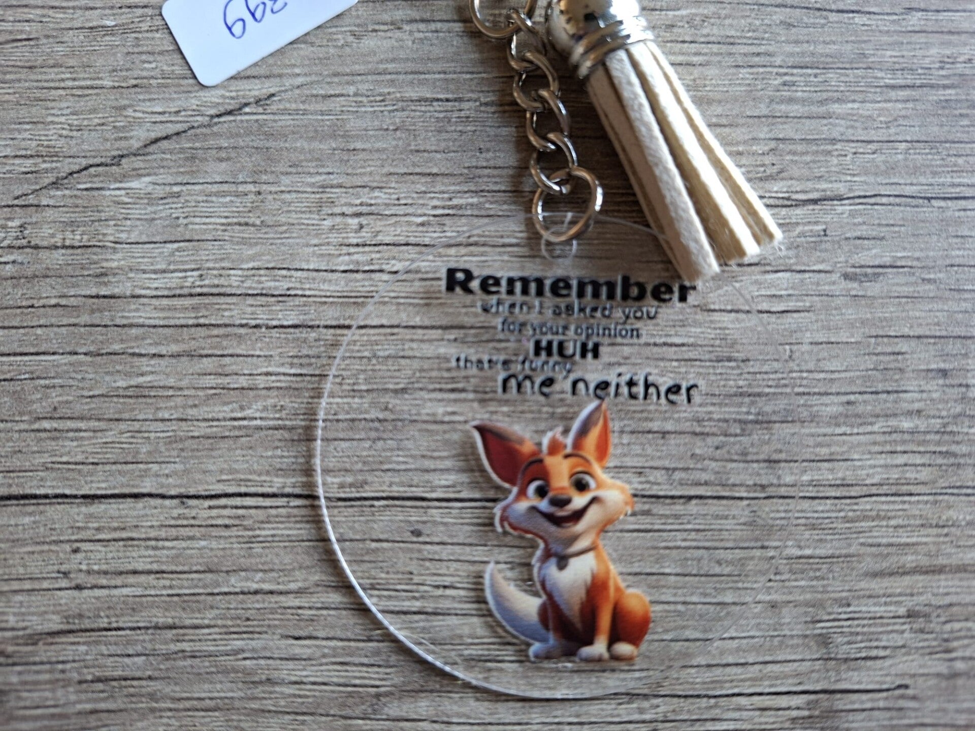 Sleutelhanger met Tekst !! 5