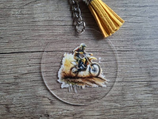 Sleutelhanger : Cross-Motor !! 4