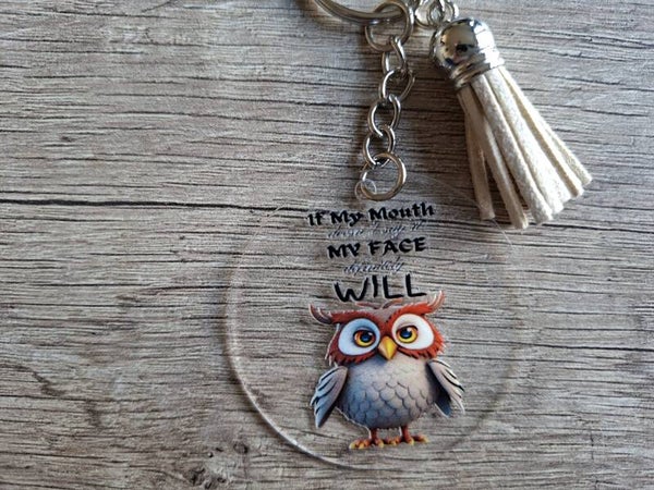 Sleutelhanger met Tekst !! 6