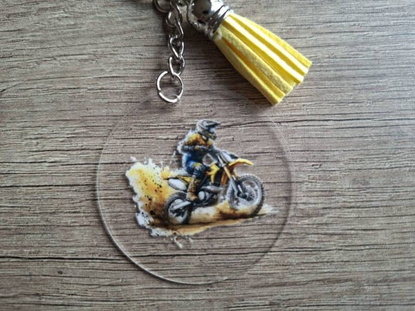 Sleutelhanger : Cross-Motor !! 2