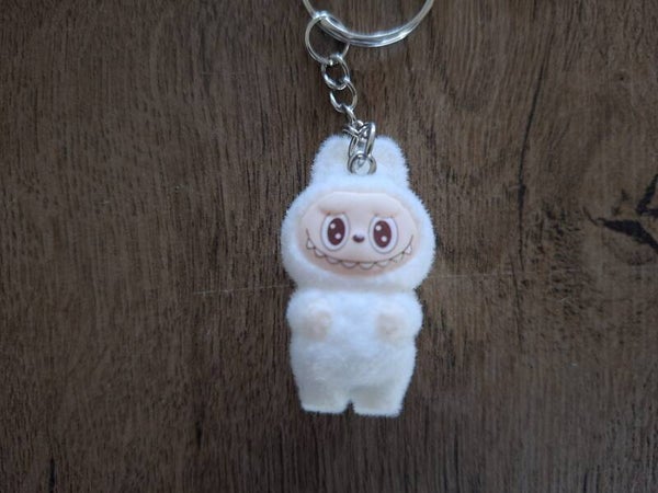 Sleutelhanger : Witte Lafufu !!