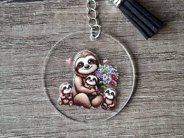 Sleutelhanger : Luiaard !! 2