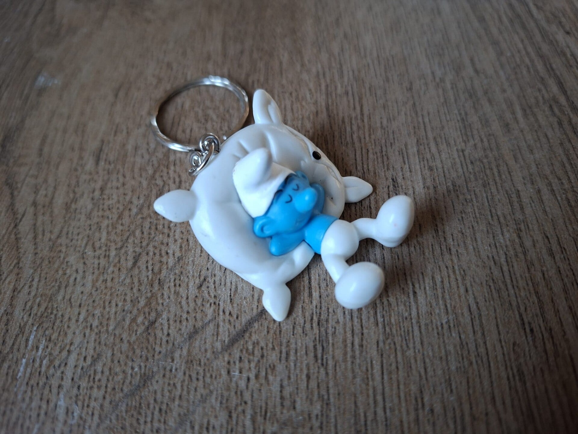 Sleutelhanger : Luie Smurf !!