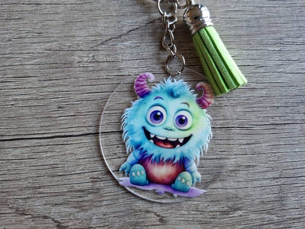 Sleutelhanger : Monstertje !! 10
