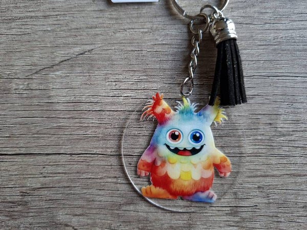 Sleutelhanger : Monstertje !! 7