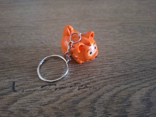 Sleutelhanger : Oranje Kat !! 1