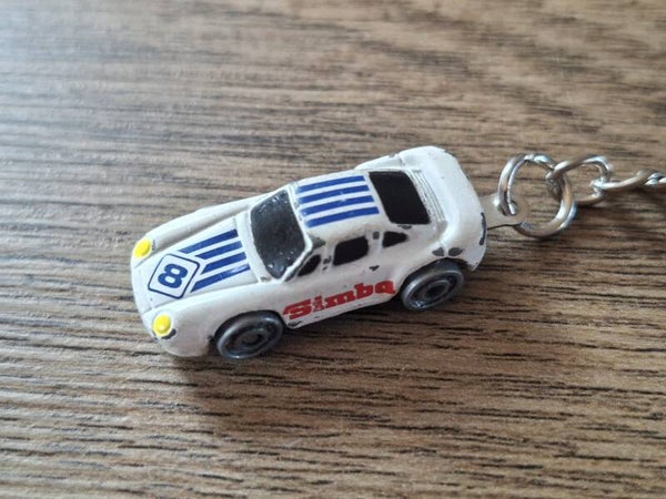 Sleutelhanger : Micromachines : Porsche 959 : Simba !!