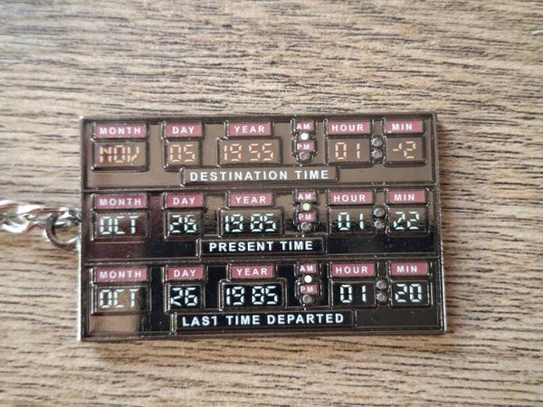 Sleutelhanger : Back to The Future Time Circuits !!