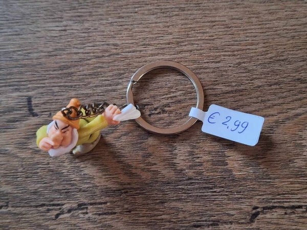 Sleutelhanger : Disney : Sneezy !!