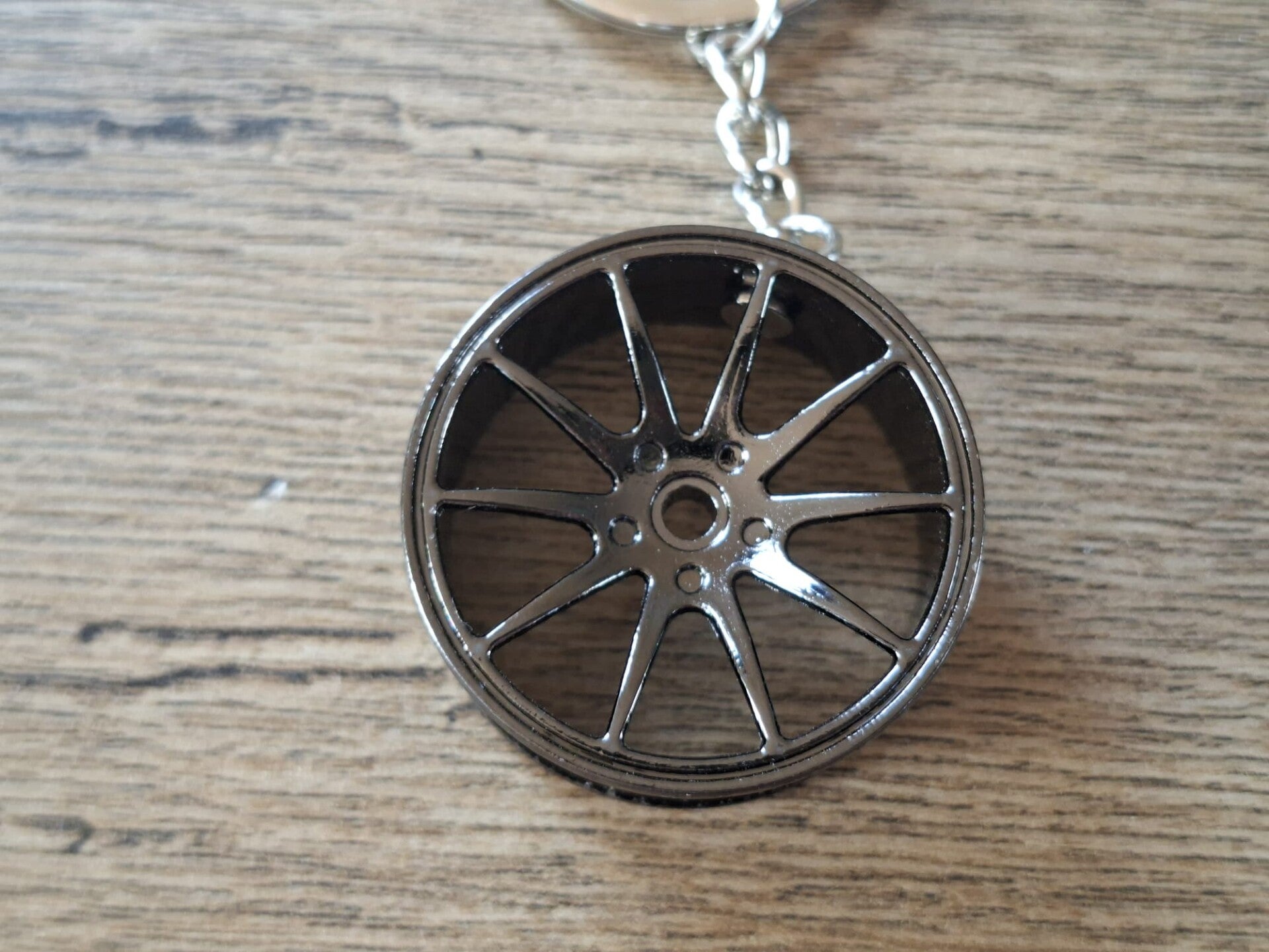 Sleutelhanger : Velg : Antraciet !! 3