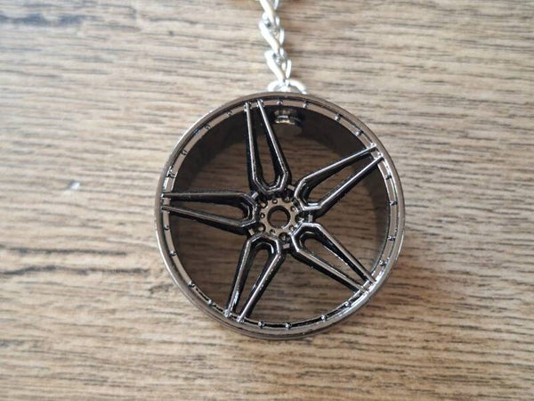 Sleutelhanger : Velg : Antraciet !! 4