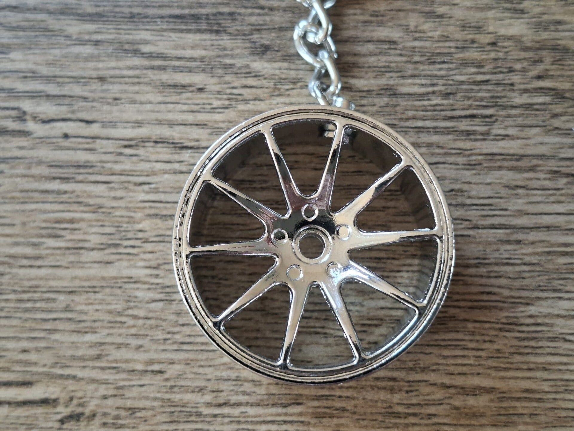 Sleutelhanger : Velg : Zilver !! 4