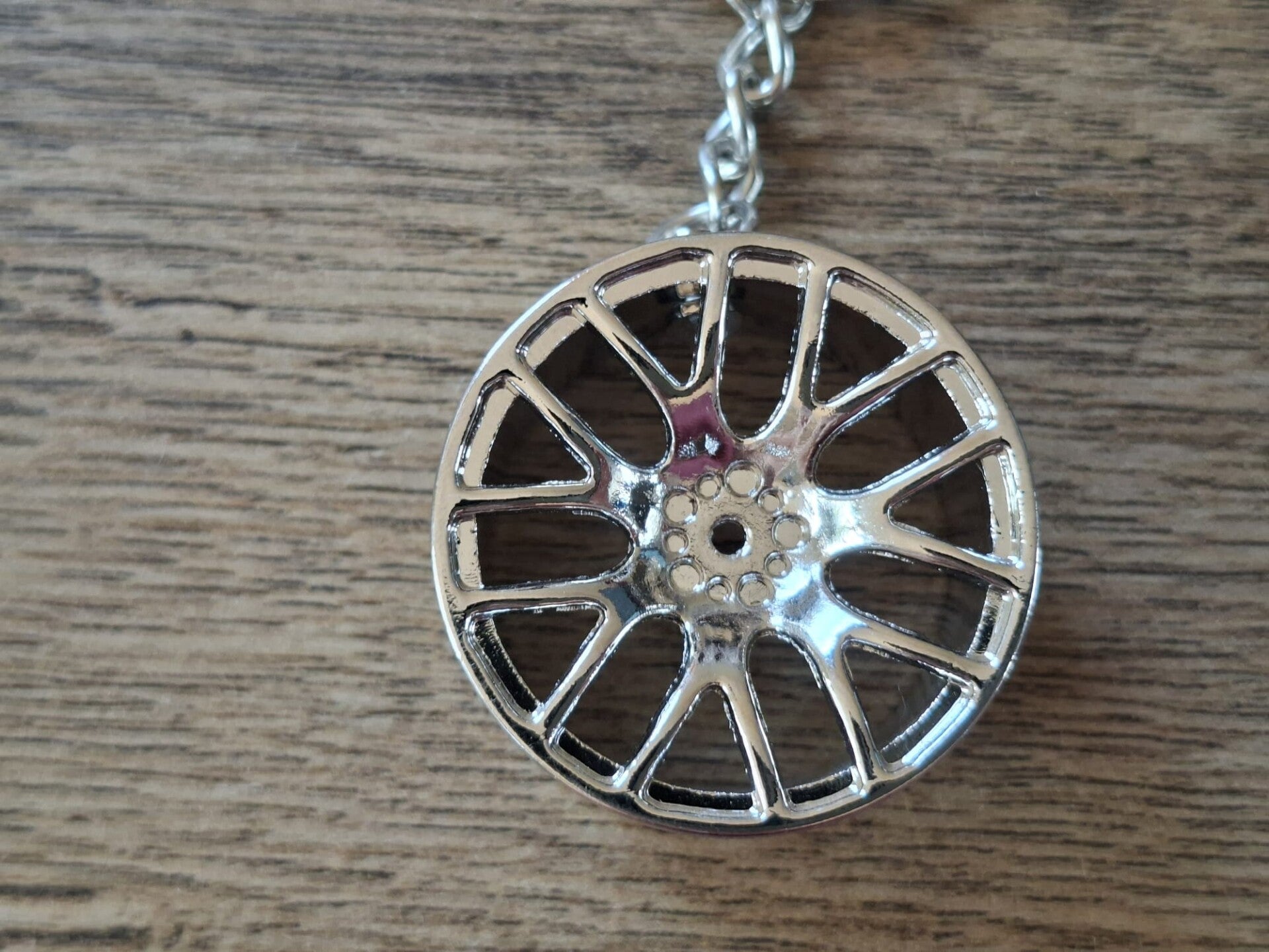 Sleutelhanger : Velg : Zilver !! 3