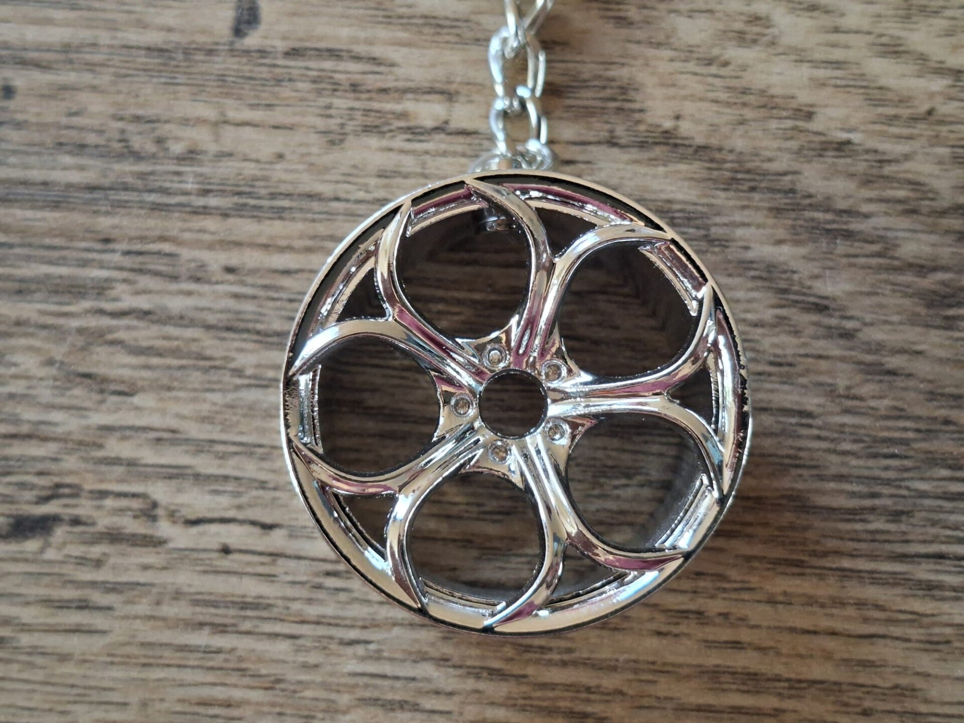 Sleutelhanger : Velg : Zilver !! 5