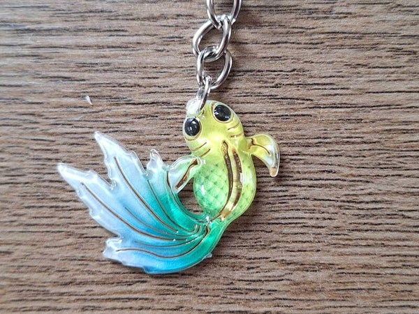 Sleutelhanger : Goudvis !! 6