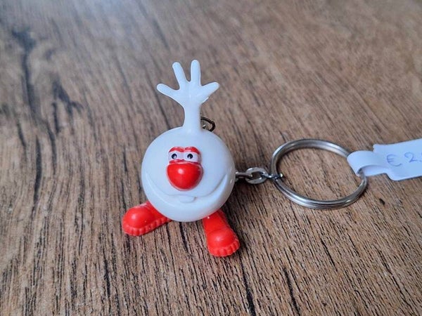 Sleutelhanger : Witte WK Voetbal Handje !!