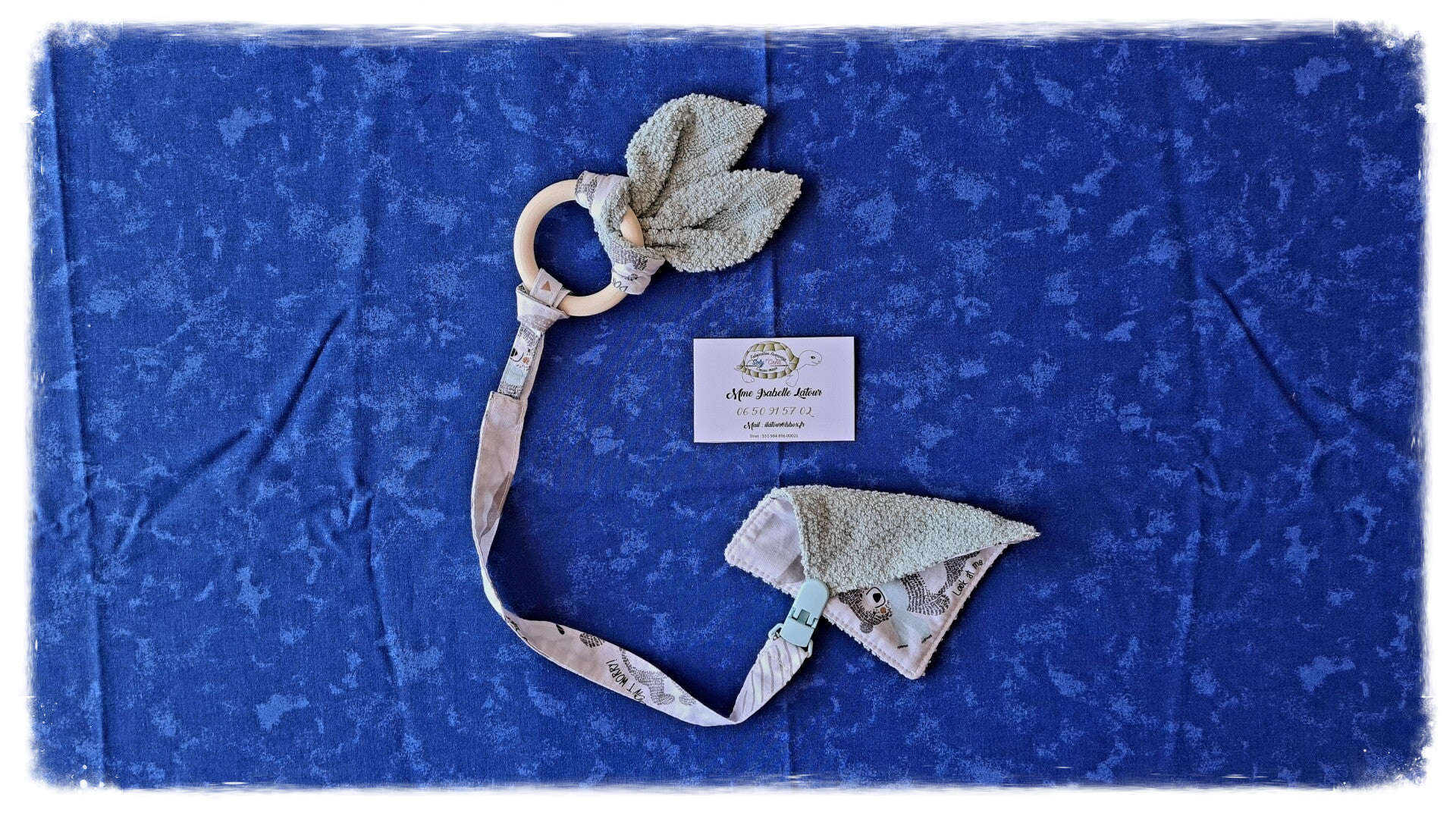 Attache tétine-Anneau dentition-Lingettes