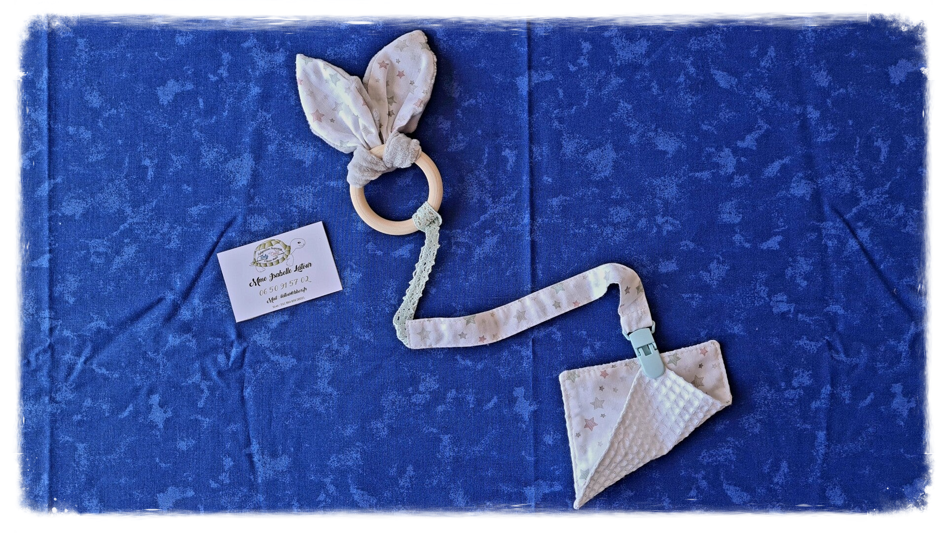 Attache tétine-Anneau dentition-Lingettes