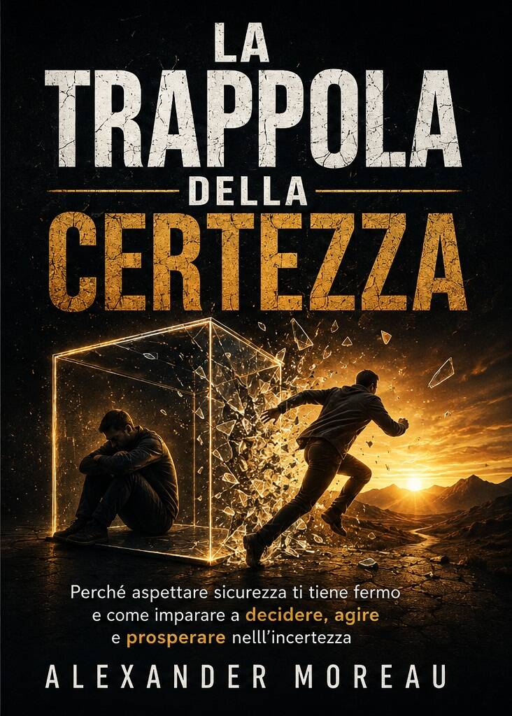 Libro sulla paura di decidere, il cambiamento e il bisogno di controllo.