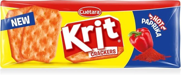 Paprika crackers