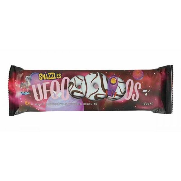 Ufo biscuits met witte chocolade