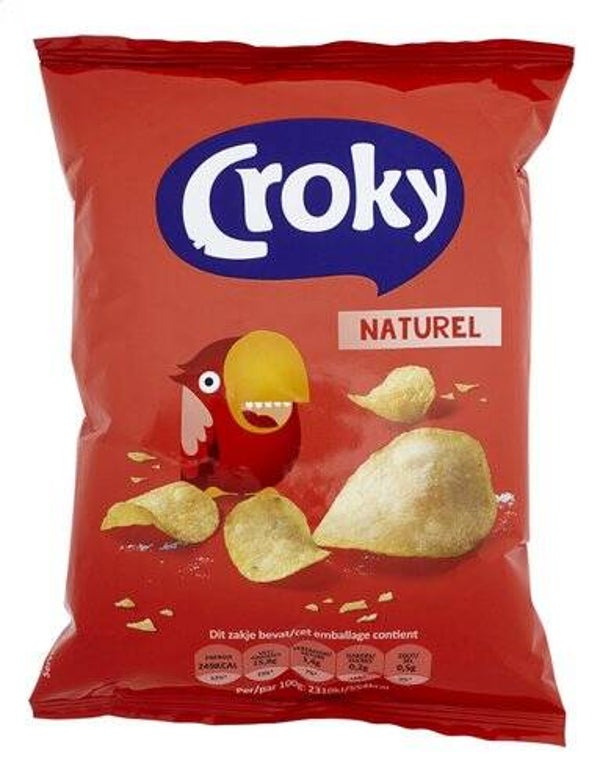 Crocky chips natural