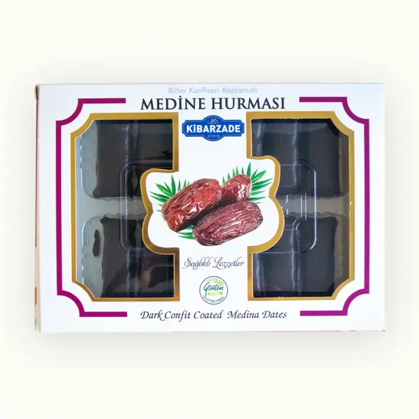 Dadels met coating