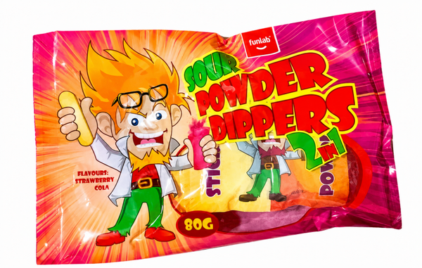 Sour powder dipper