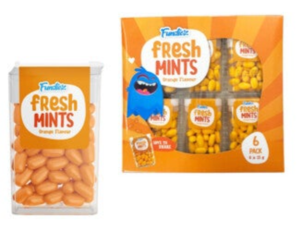 Fresh Mints orange smaak