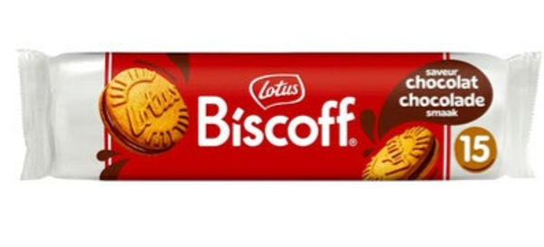 LOTUS BISCOFF GEVULD CHOCOLADE
