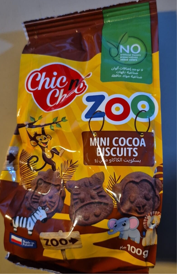 Mini cacao biscuits