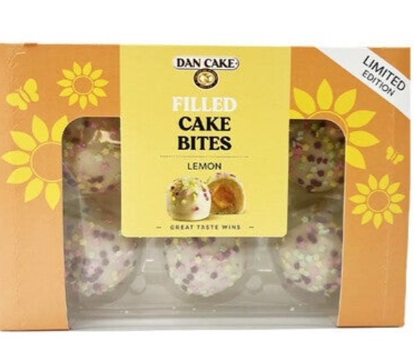 DAN CAKE FILLED CAKE BITES LEMON
