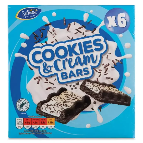 Cookies & creamy bars