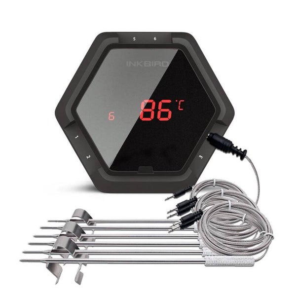 INKBIRD IBT-6XS vleesthermometer met LCD en Bluetooth