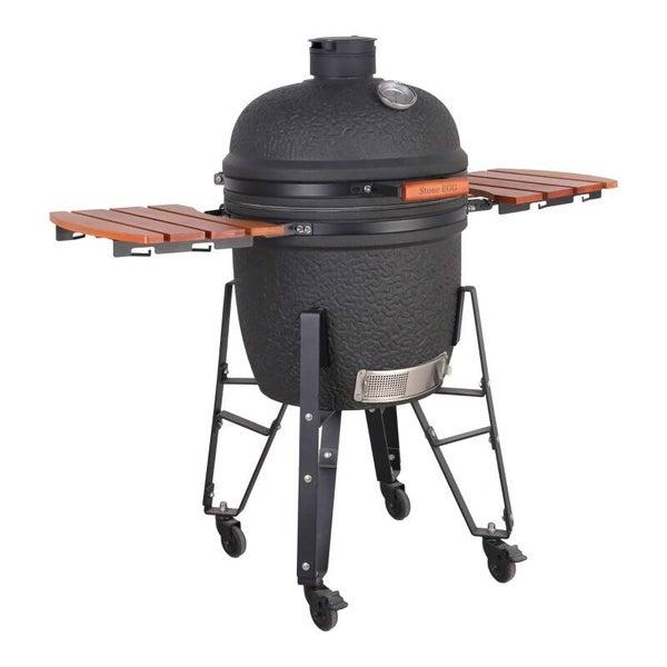 Kamado/houtskool BBQ 21 inch Stone Egg BBQ
