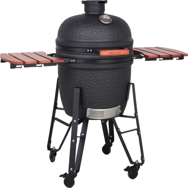 Kamado/houtskool BBQ 21 inch Stone Egg BBQ