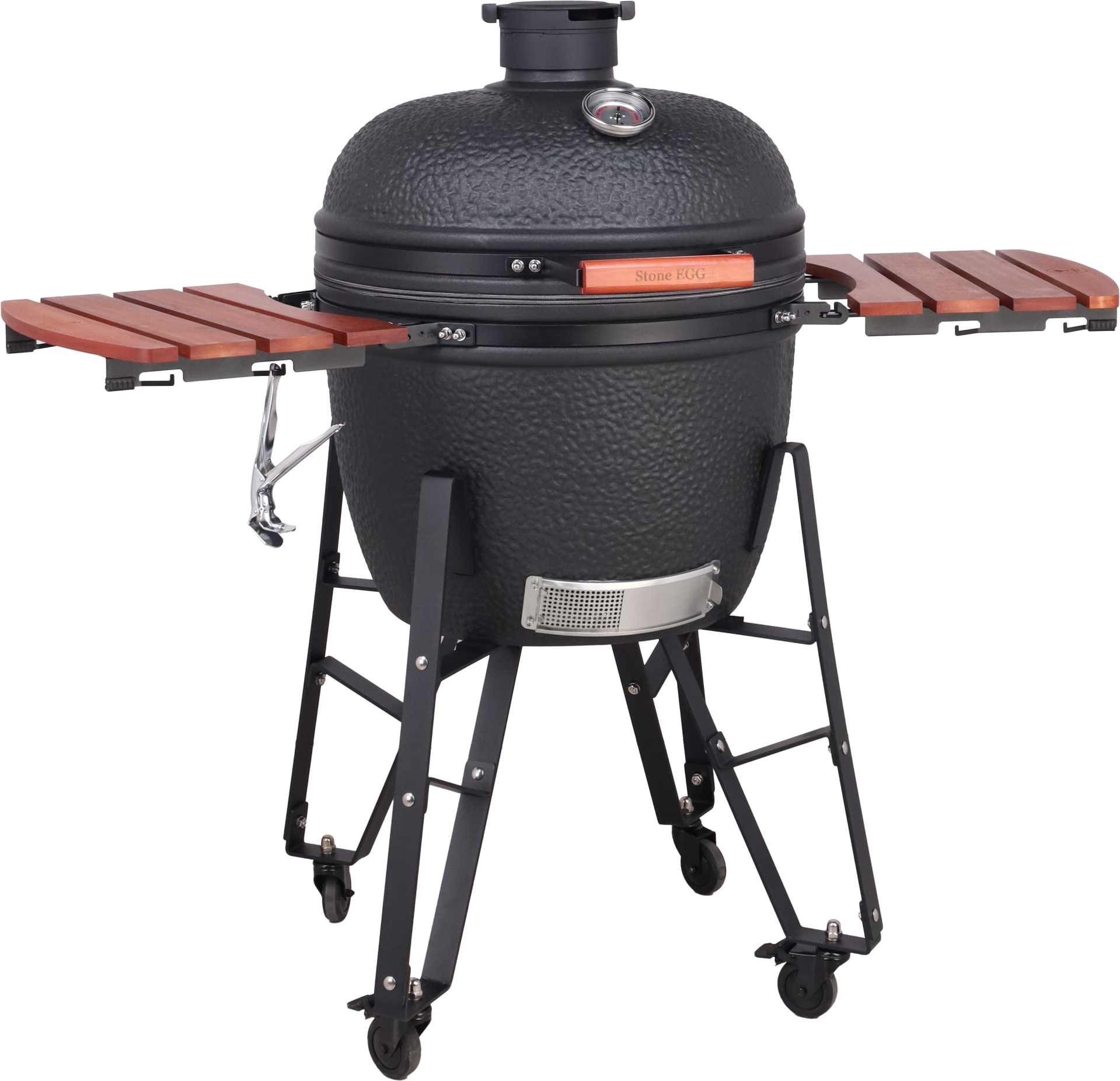 Kamado/houtskool BBQ 23.5 inch Stone Egg BBQ