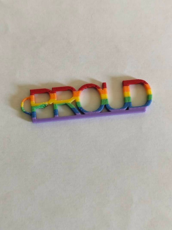 Proud Schlüsselanhänger