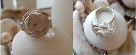 Ribbon Rose ring